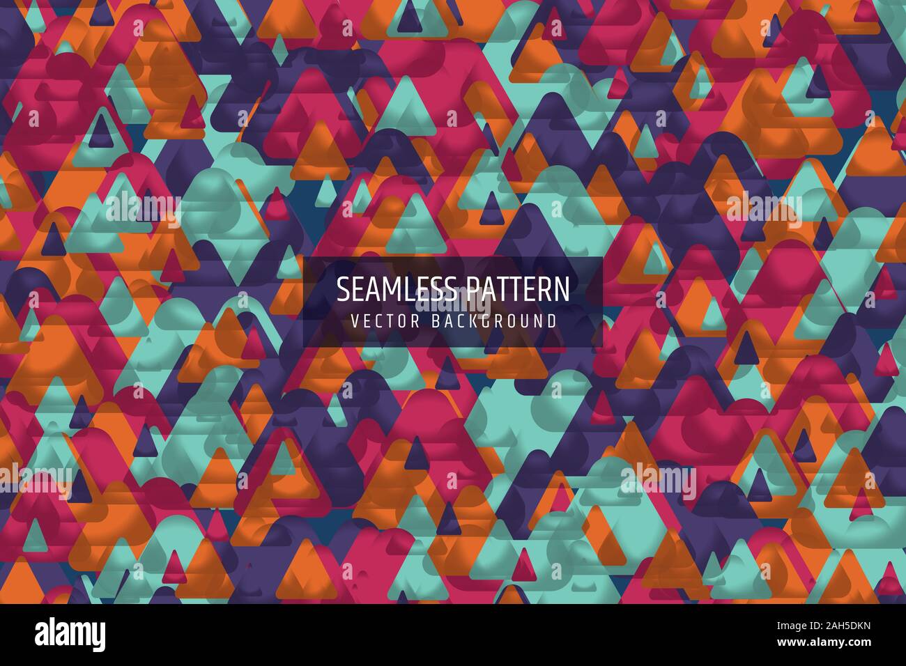 Senza soluzione di continuità geometrica sfondo pattern Foto Stock