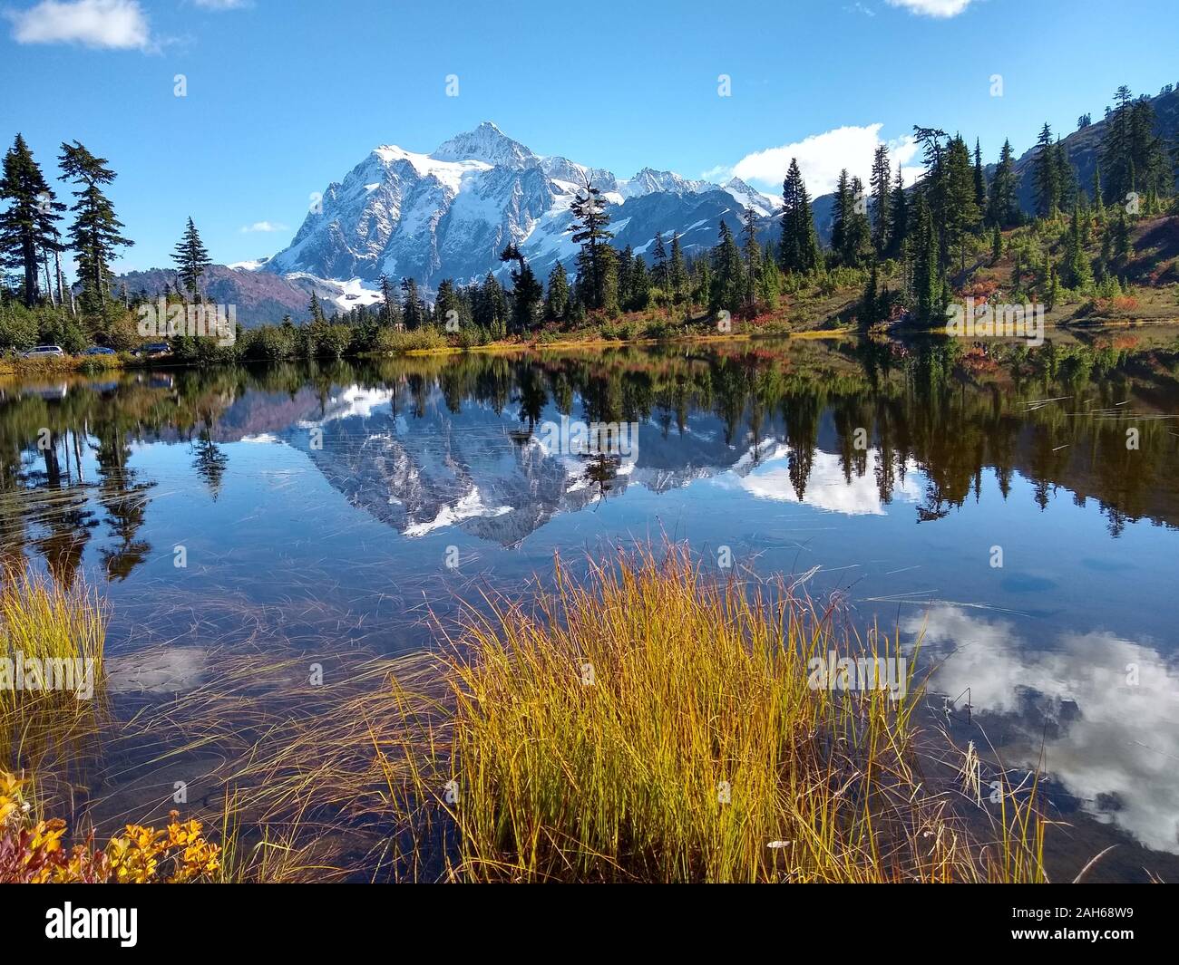 Parco Nazionale del Monte Baker Snoqualmie Foto Stock