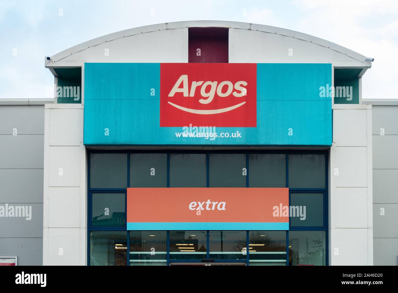 Argos Extra store su Forbury Retail Park, Reading, Regno Unito Foto Stock