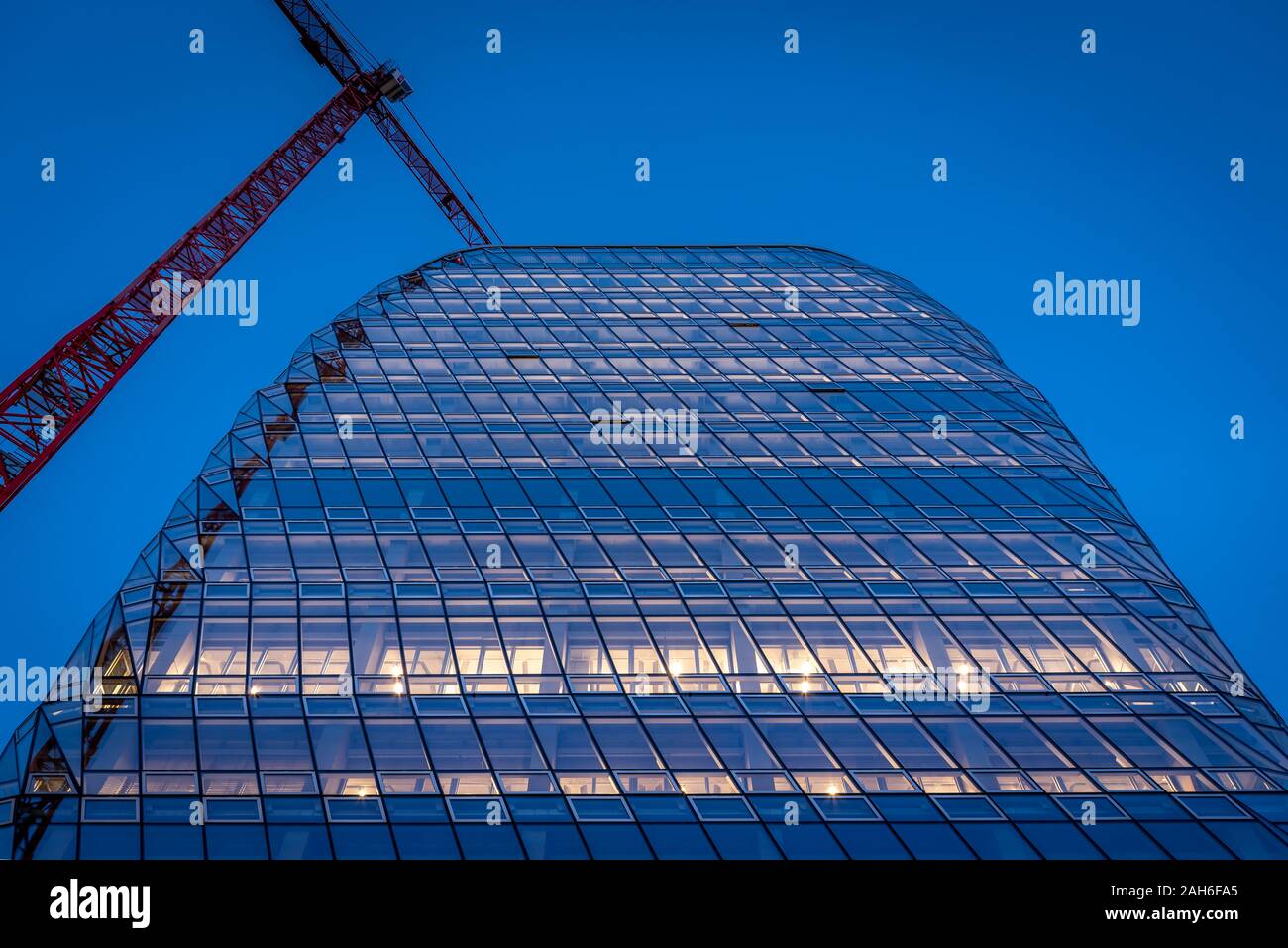 Edifici moderni situato sui terreni dell'Università di Calgary a Calgary, Alberta, Canada. Foto Stock