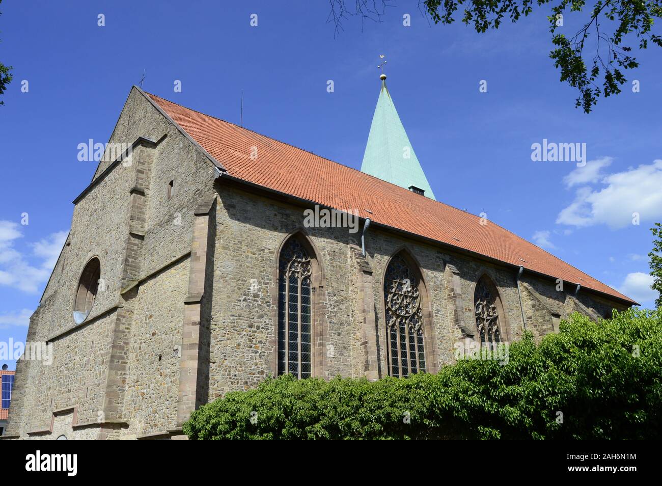 St. Marien chiesa in Lemgo Foto Stock