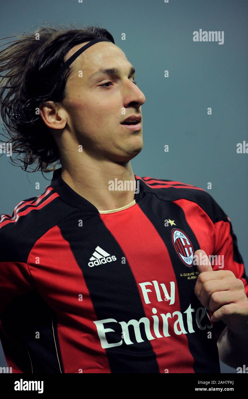 Milano, 15 novembre 2010, SAN SIRO, calcio Seria A 2010/2011,FC Inter - AC Milan: di Zlatan IBRAHIMOVIC Foto Stock