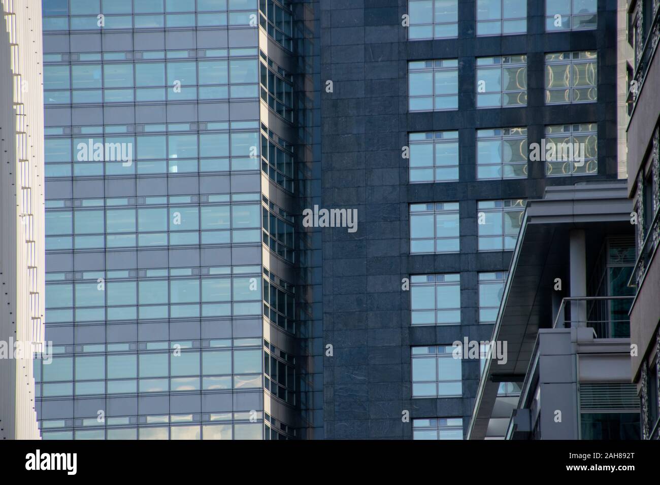 ABN AMRO Bank Headquarters Building a Gustav Mahlerplein Amsterdam Paesi Bassi 2019 Foto Stock