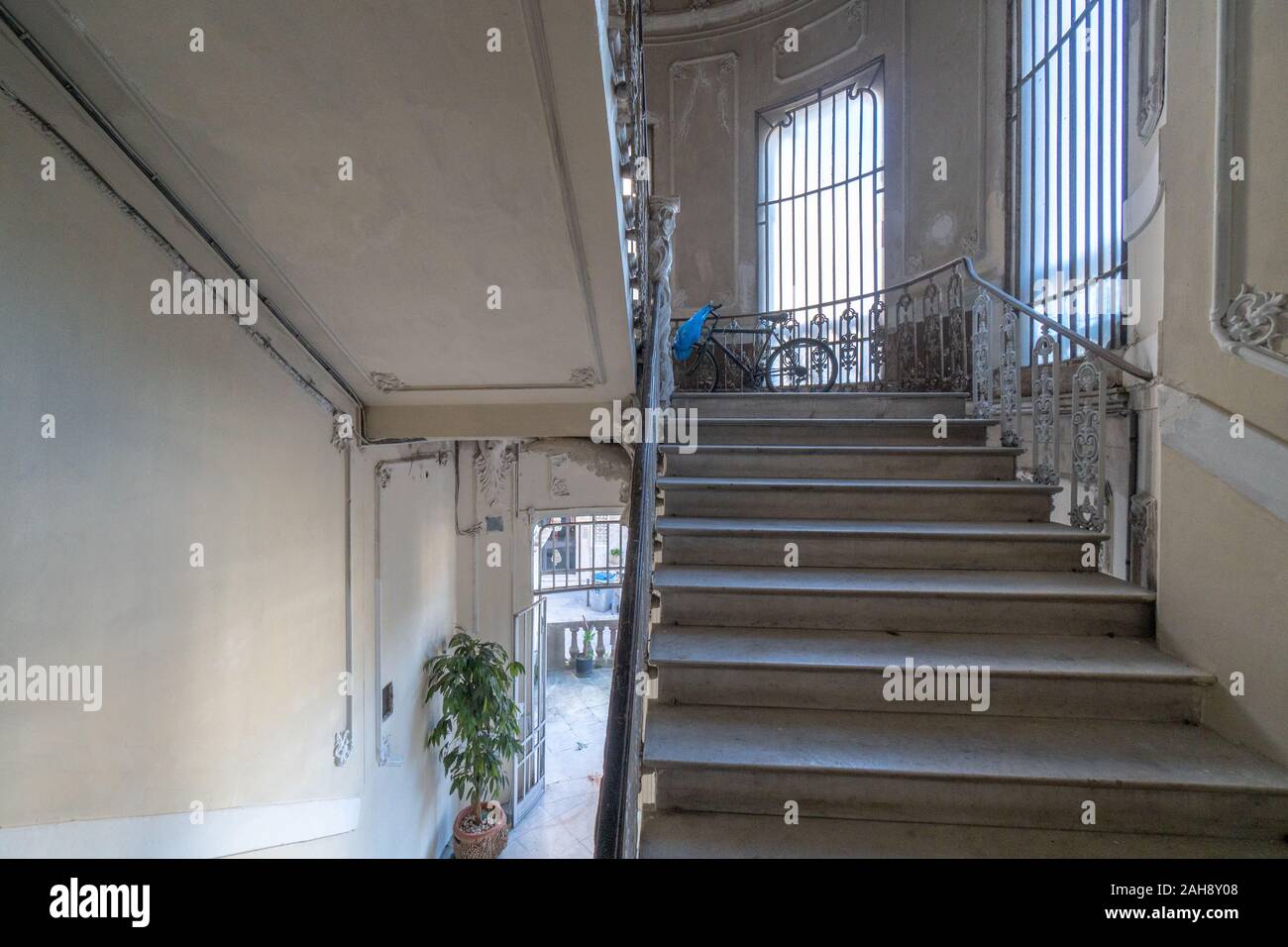 Villa Cuomo, Vico sant'eframo, paradisiello, Napoli - Scala Foto Stock