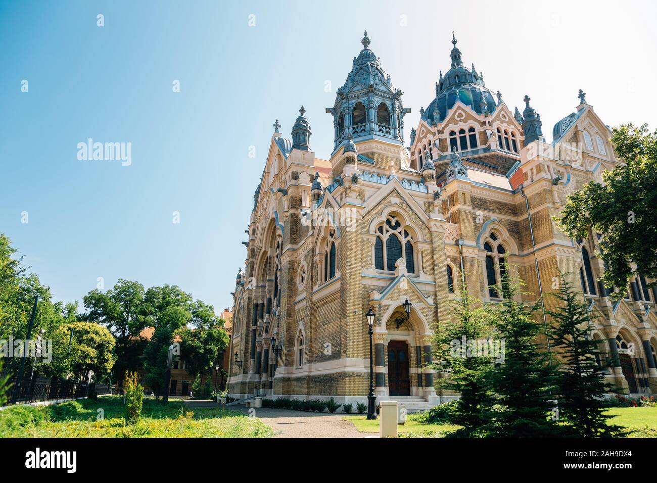 Sinagoga di Szeged a Szeged, Ungheria Foto Stock