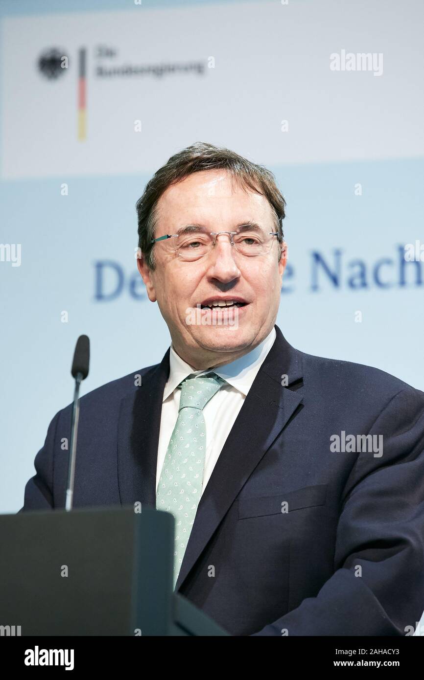 29.10.2019, Berlin, Berlin, Germania - Achim Steiner, Sottosegretario Generale delle Nazioni Unite (UNDP) e capo del programma di sviluppo delle Nazioni Unite. Egli Foto Stock