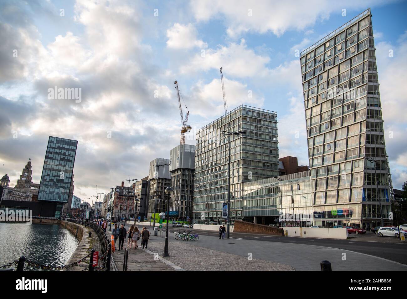 Liverpool City fotografia Luglio 2019 Foto Stock