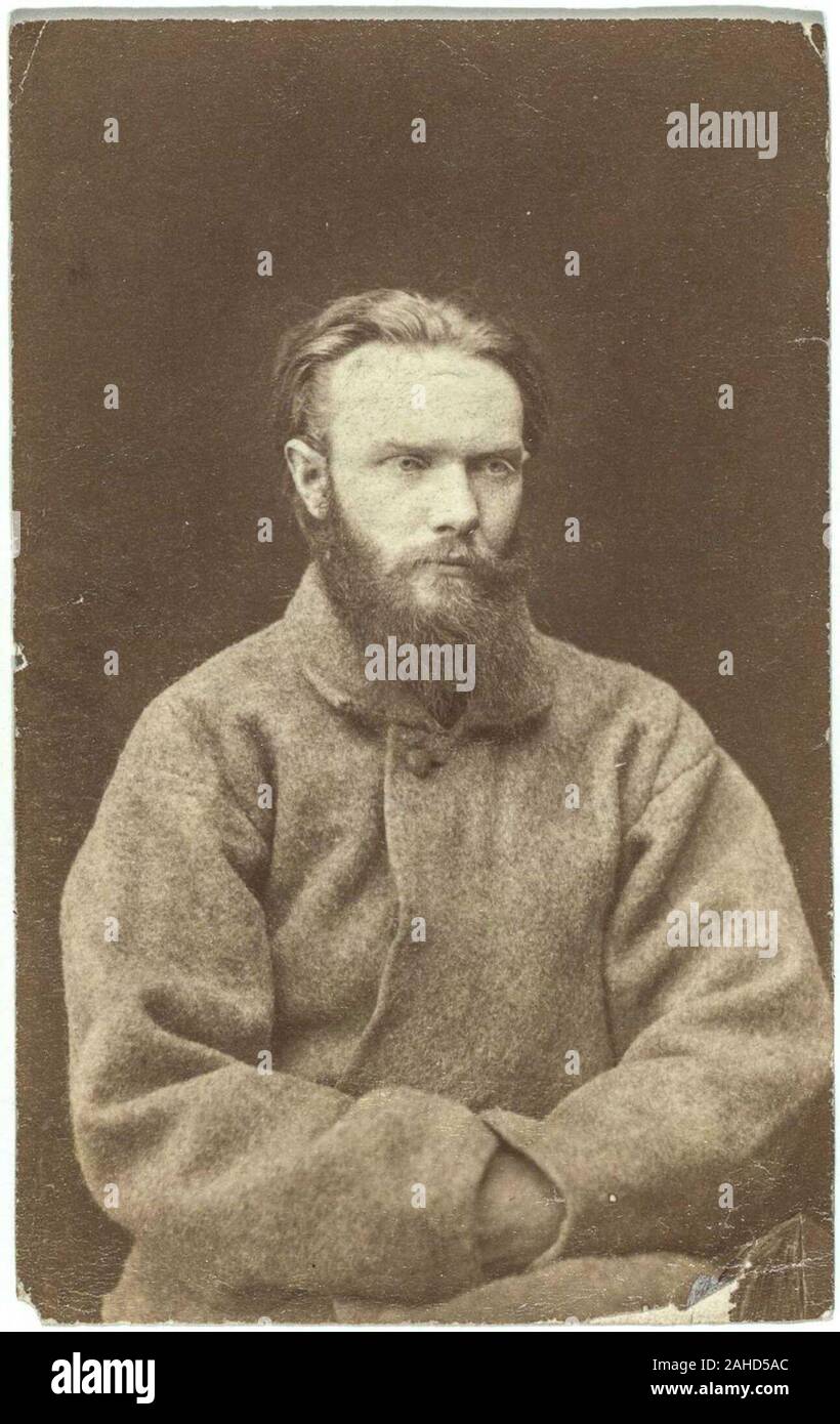 Gli esuli e i forzati di Tsarists Russia, 1885 Foto Stock