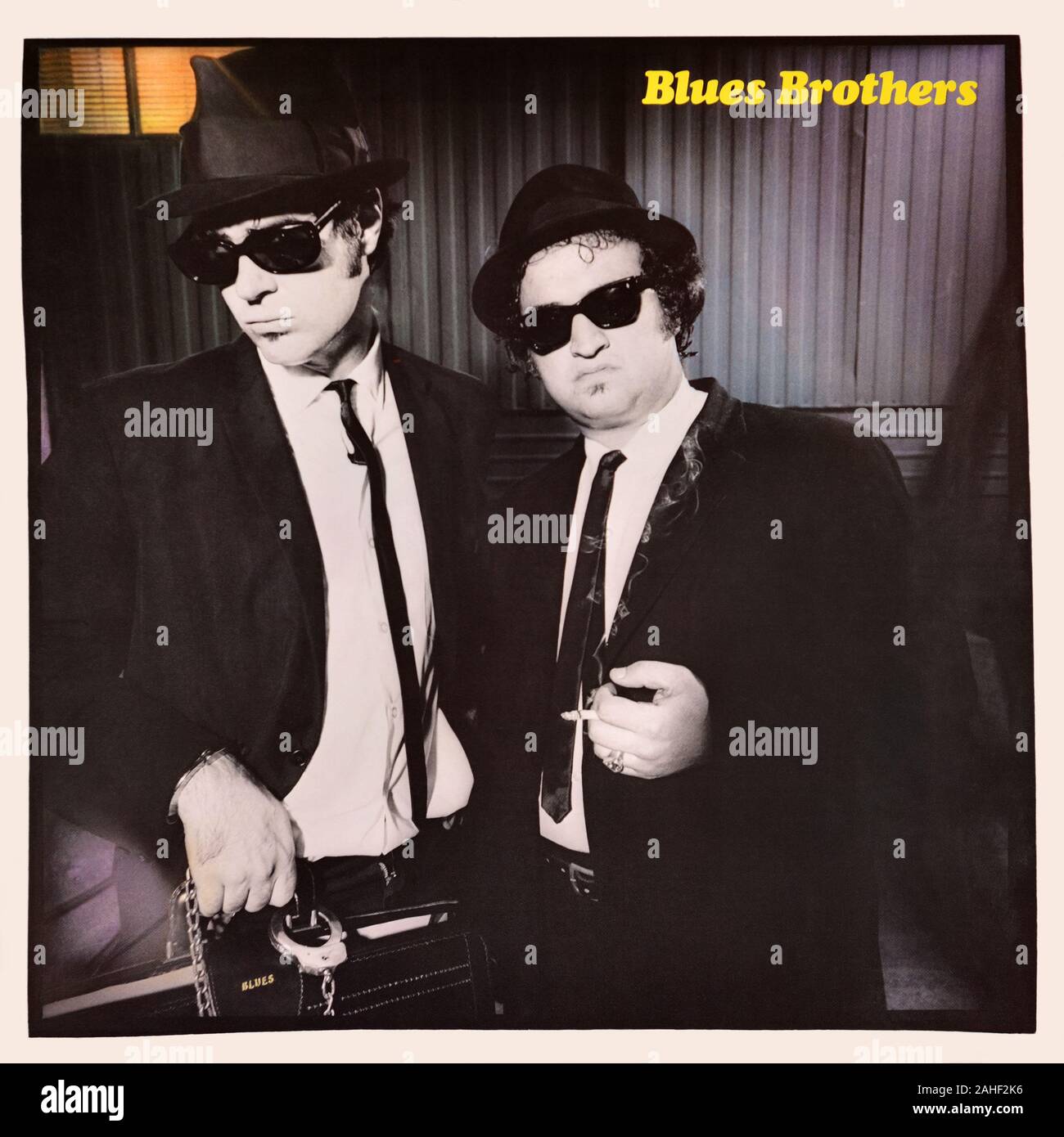 The Blues Brothers - copertina originale in vinile - Briefcase Full of Blues - 1978 Foto Stock