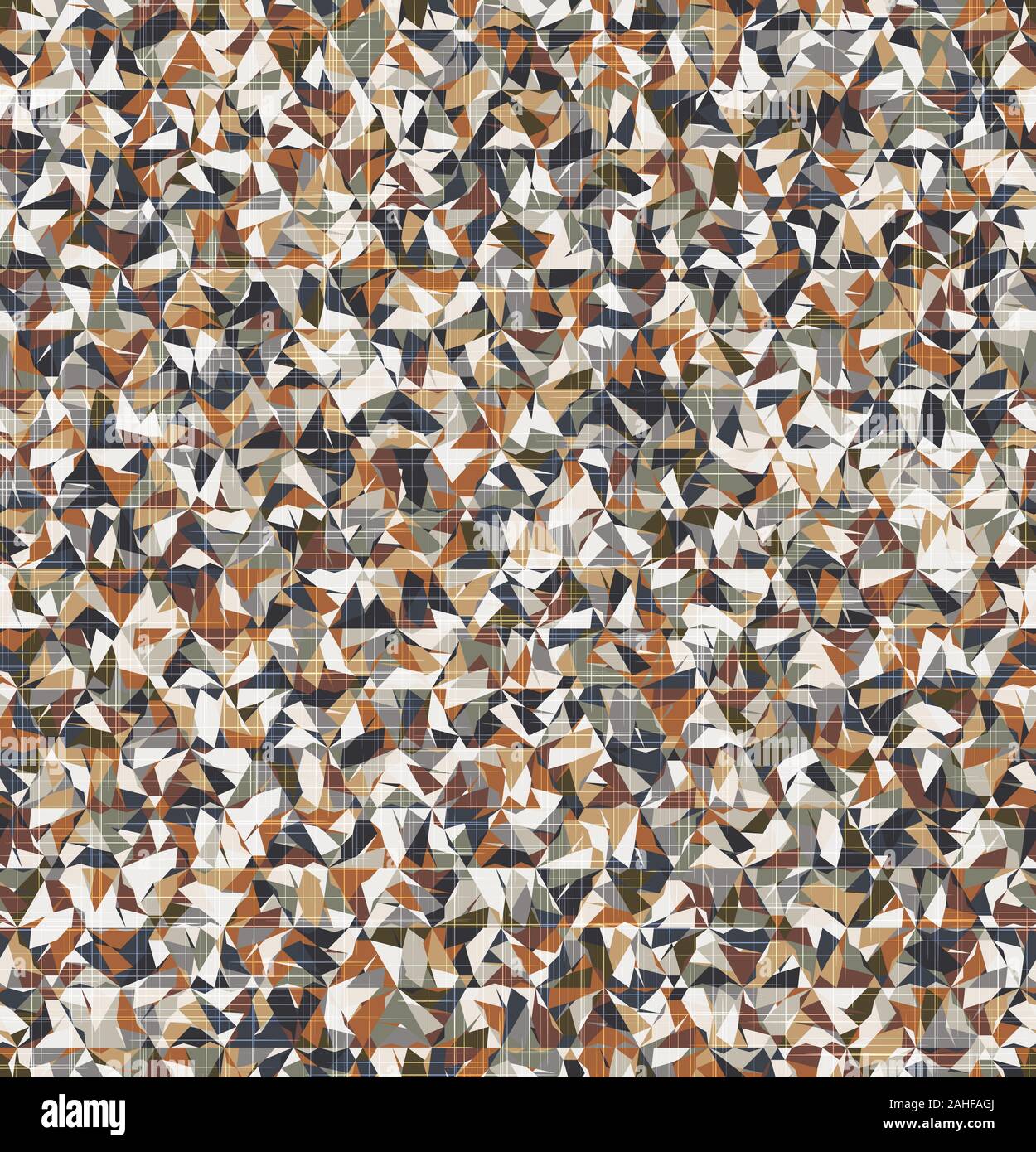 Folle tiling casuale geo texture grafiche Motif Illustrazione Vettoriale