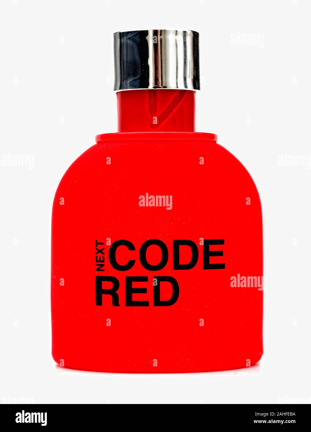 Accanto,codice rosso,eau de toilette,mens dopobarba Foto Stock