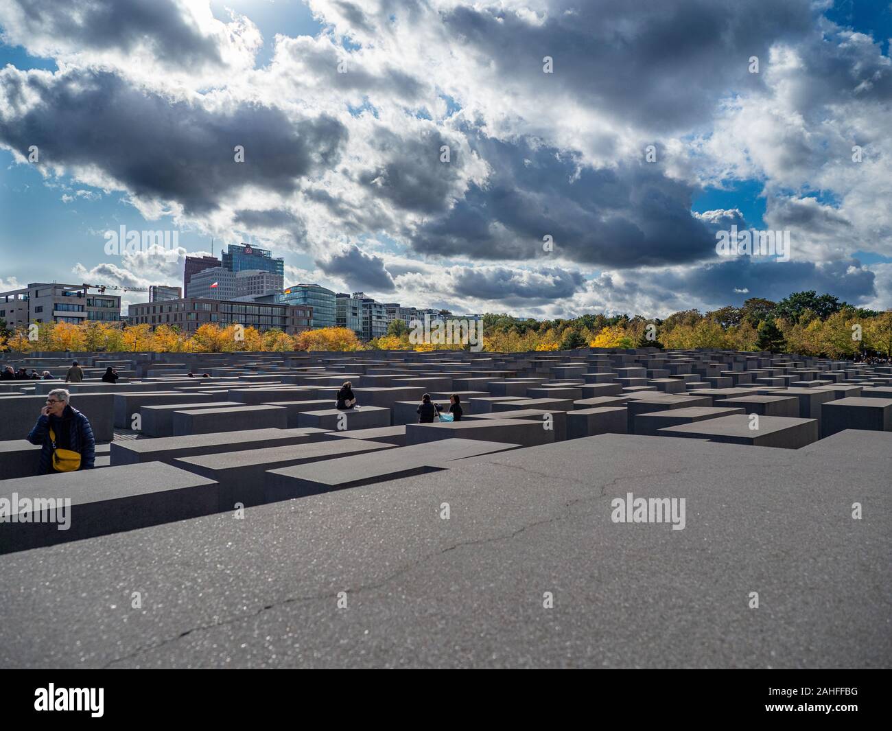 Holocaust Mahnmal - Berlino 2019 Foto Stock