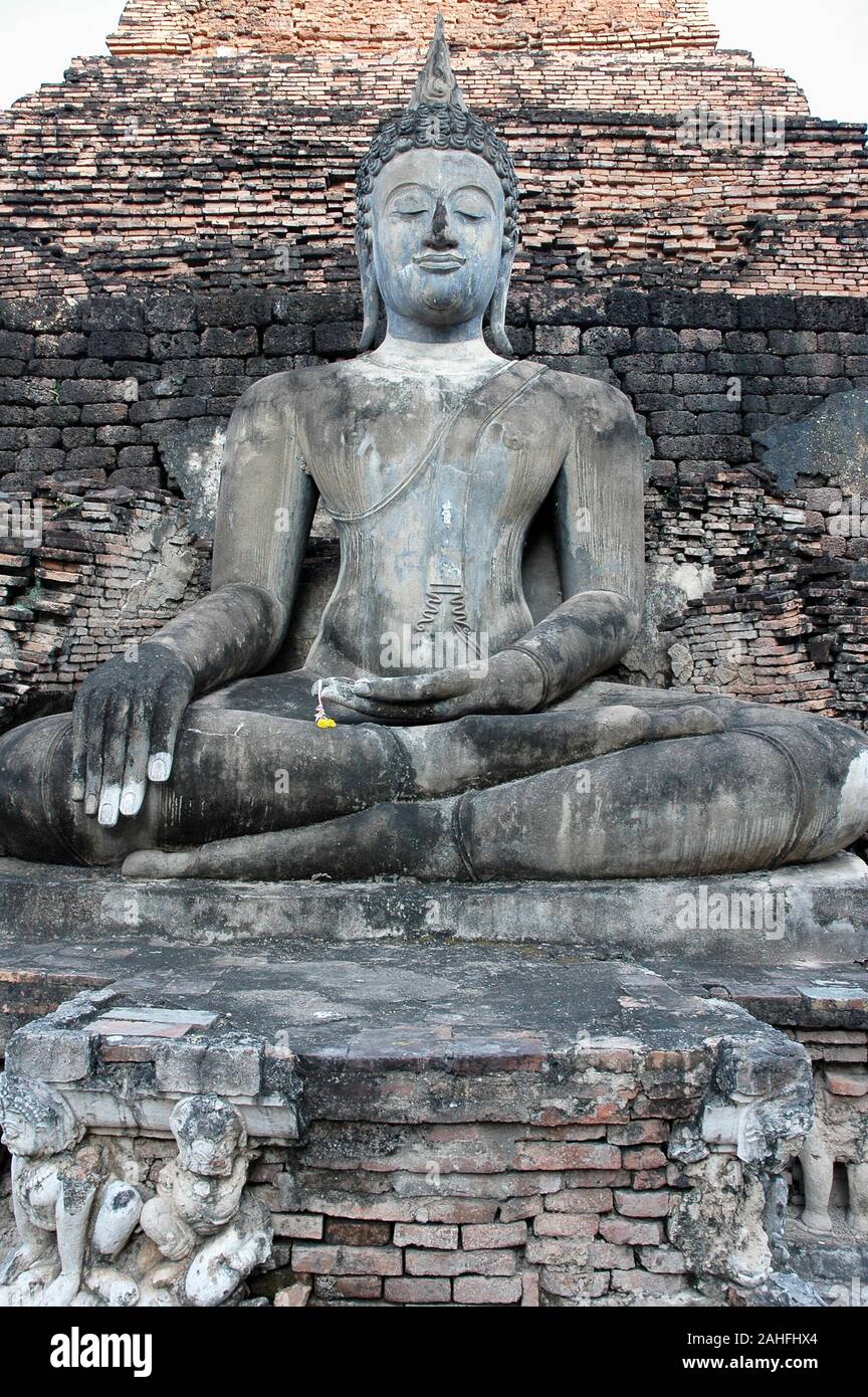 Sukhothai Sito Patrimonio Mondiale dell'UNESCO in Thailandia Foto Stock