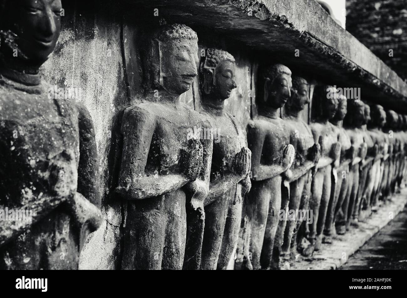 Sukhothai Sito Patrimonio Mondiale dell'UNESCO in Thailandia Foto Stock