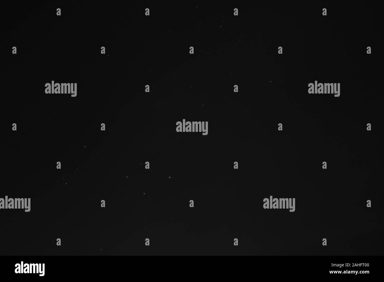 Dark cielo pieno di stelle Foto Stock