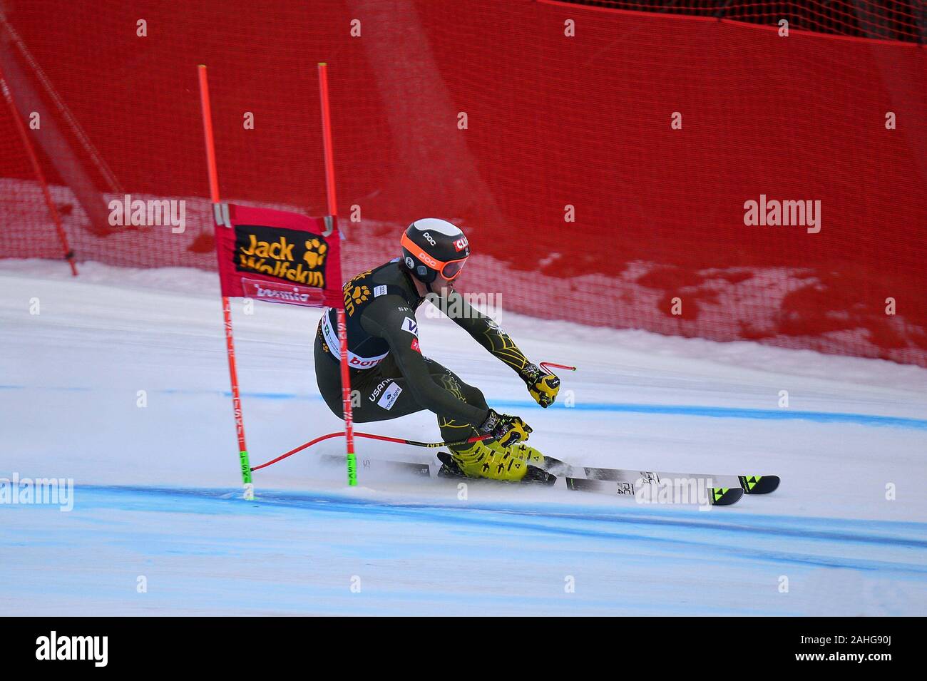 Bormio, Italia. 29 Dic, 2019. bryce bennettduring Audi FIS World Cup 2019 - combinato con gli uomini, Sci a Bormio, Italia, 29 Dicembre 2019 - LPS/Giorgio Panacci Credito: Giorgio Panacci/LP/ZUMA filo/Alamy Live News Foto Stock