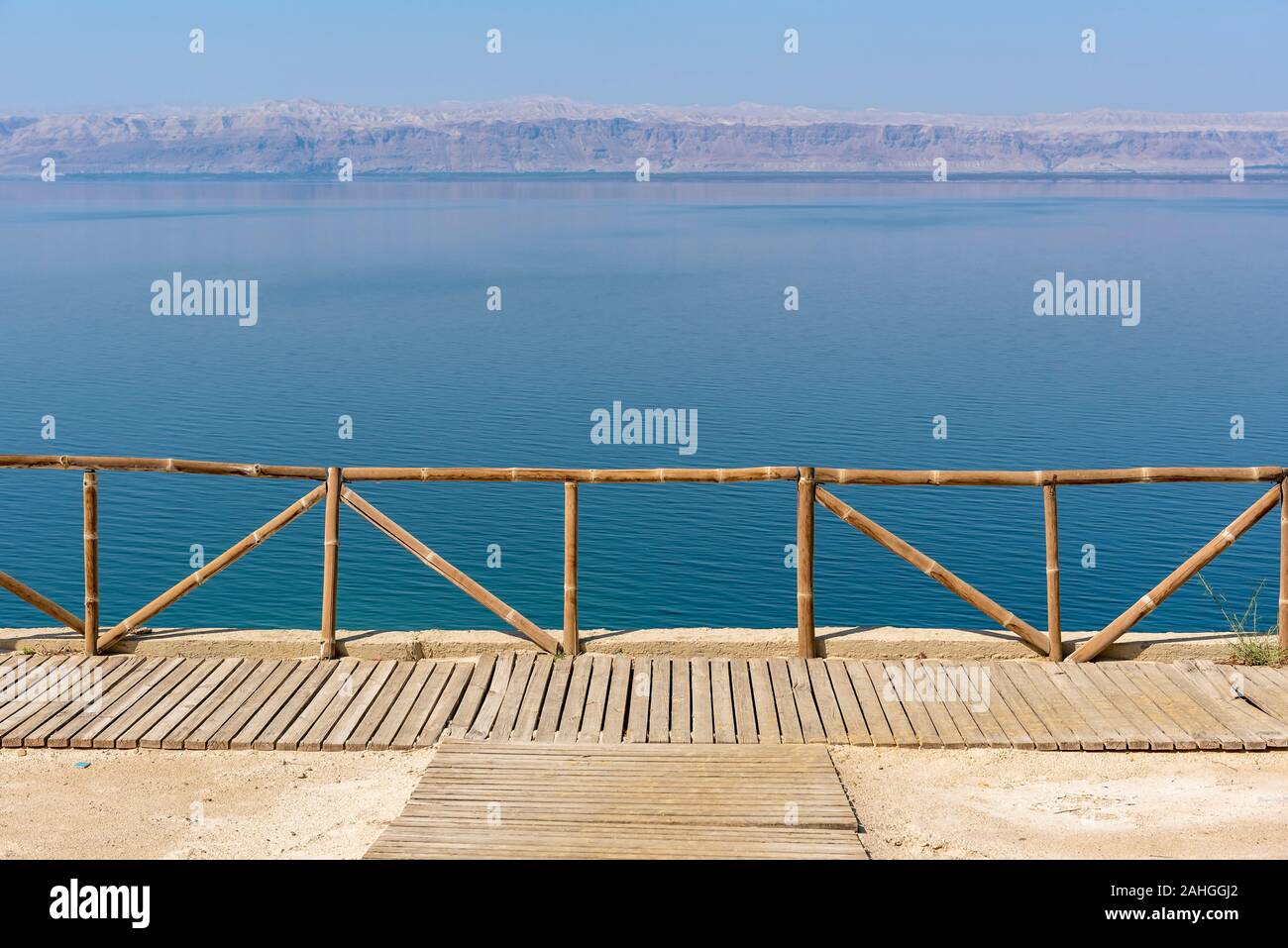 Mar Morto, Giordania Foto Stock