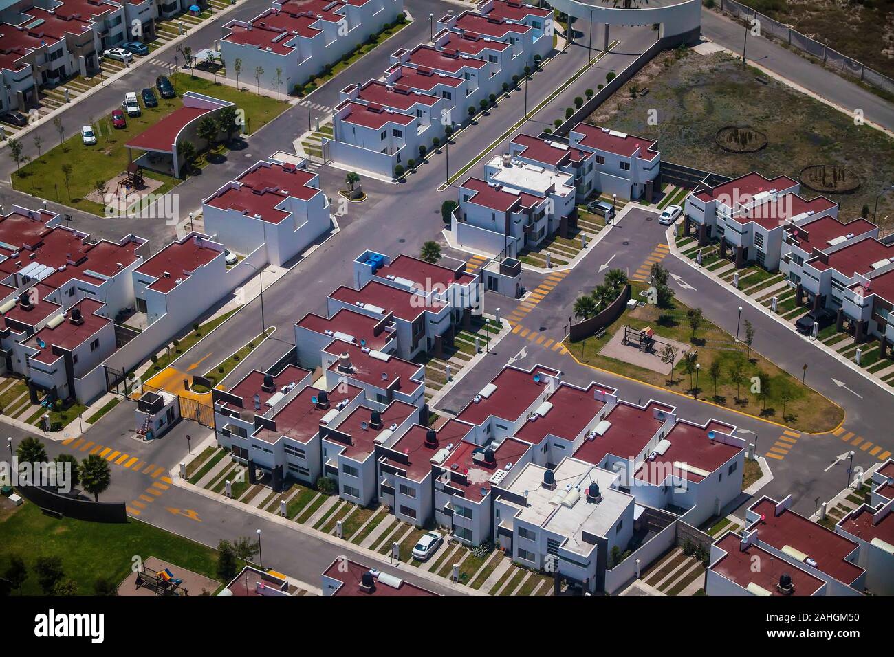 Unità abitative, Querétaro, Messico Foto Stock