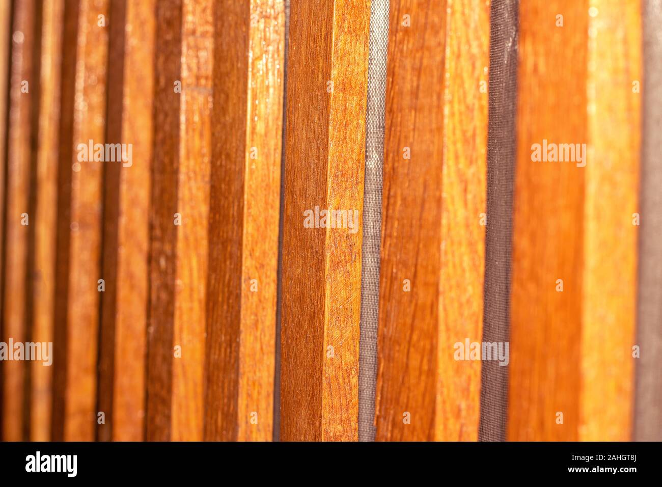Sfondo laccato di tavole di legno Foto Stock