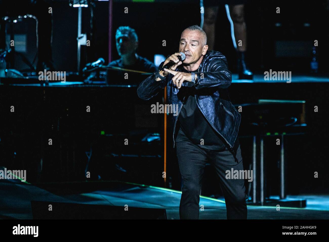 Eros Ramazzotti durante l Eros Ramazzotti - Vita ce n&#39;é World Tour e Arena di Verona, Verona, Italia, 11 Settembre 2019 Foto Stock