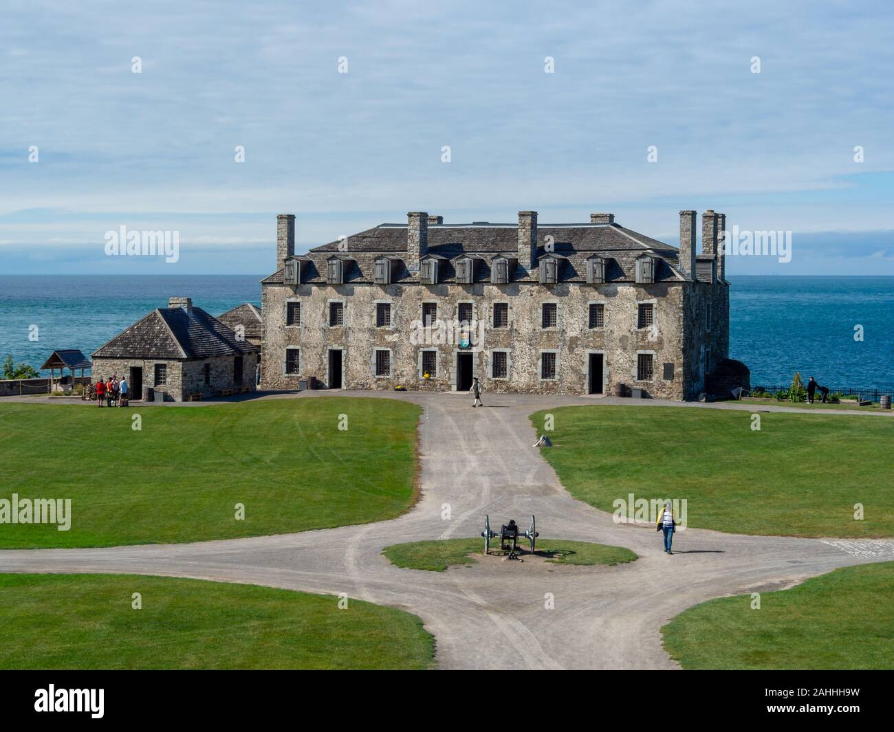 Fort Niagara, nello Stato di New York, Stati Uniti d'America : [ stato parco e museo storico sito, britannica e francese fortificazione ] Foto Stock