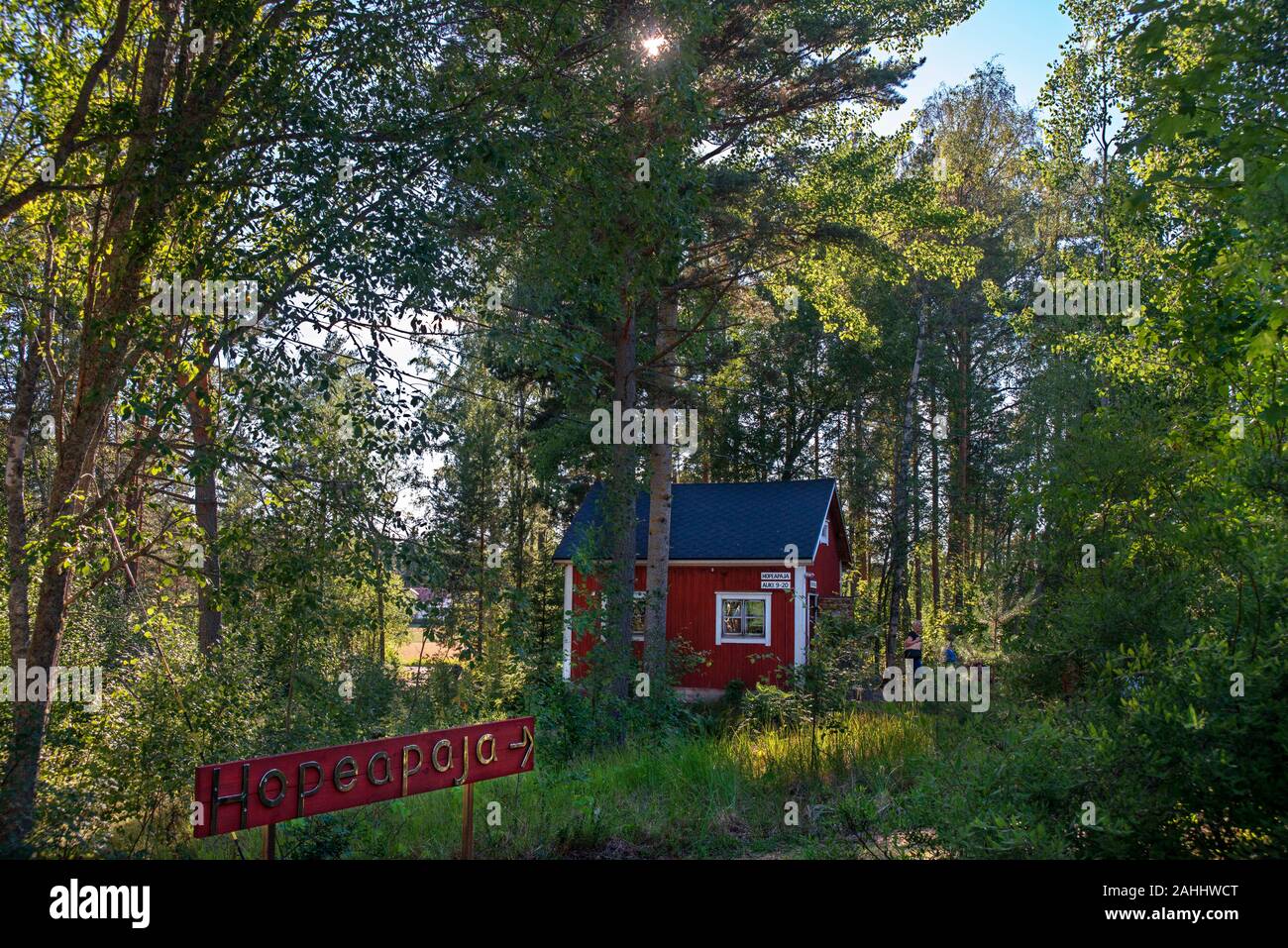 Kustavin Savipaj villaggio artigianale nel sud-ovest della Finlandia arcipelago. L'arcipelago ring road o Saariston rengastie è piena di cose da vedere e fare un Foto Stock