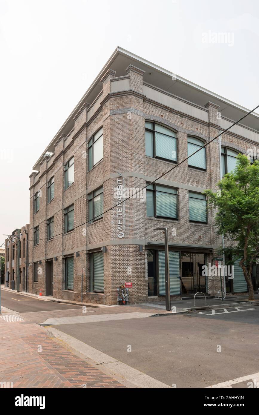 Il Coniglio Bianco Gallery è un museo di arte contemporanea che mette in mostra la famosa arte contemporanea cinese raccolta di Kerr e Judith Neilson Foto Stock