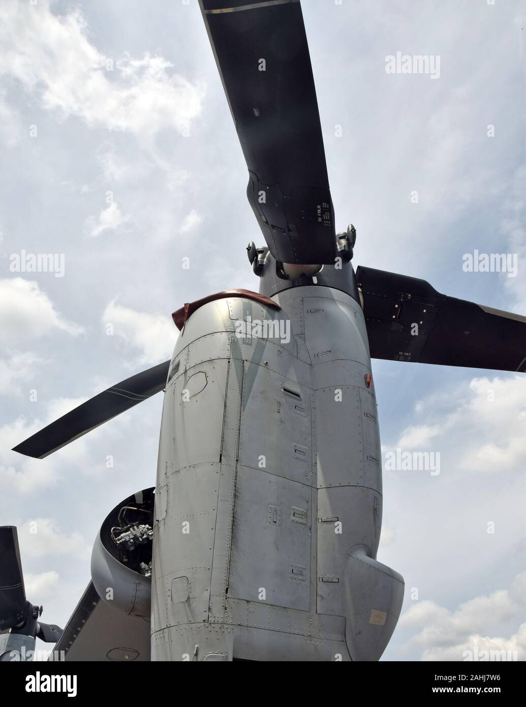 Ruotare il motore e propulsore da militari a decollo verticale aerei Foto Stock