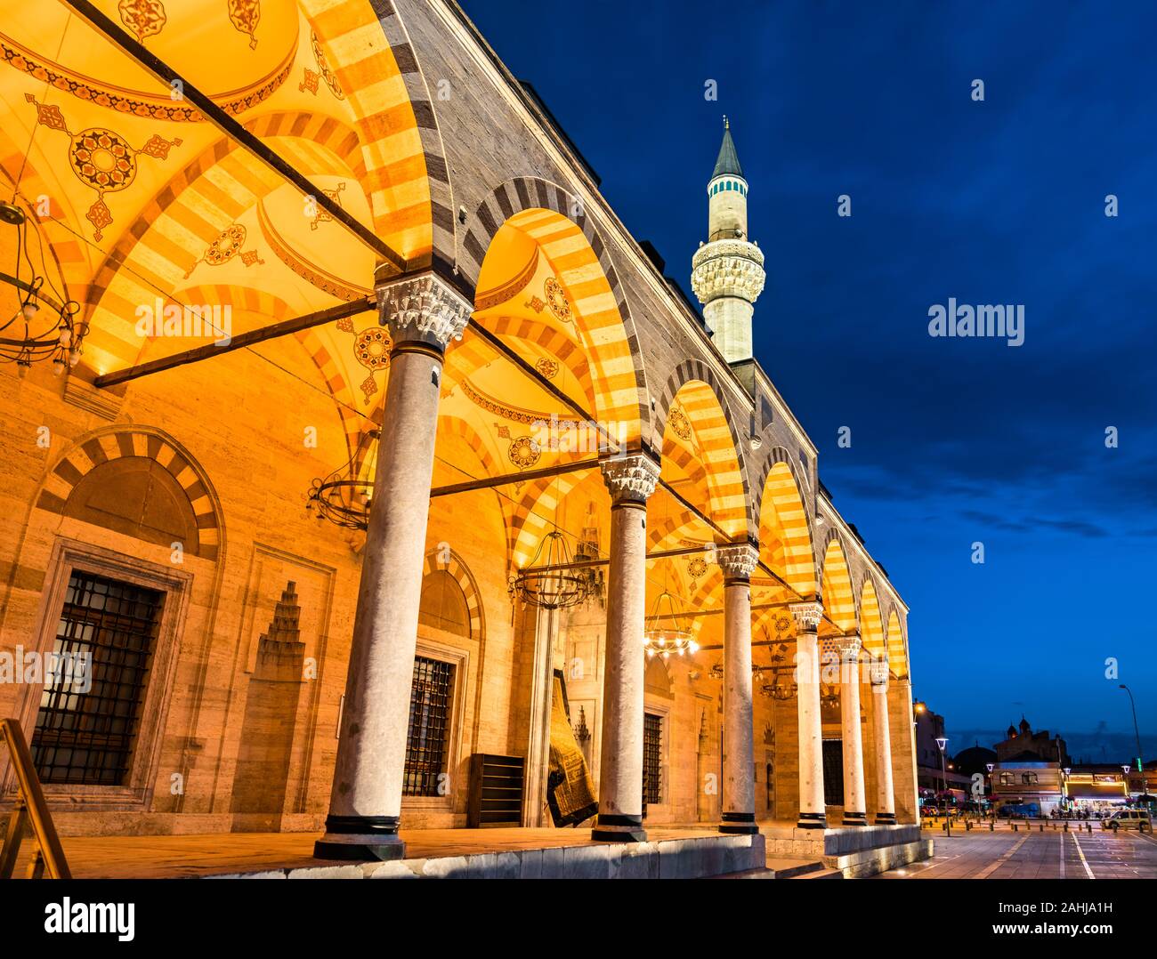 La Moschea Selimiye a Konya, Turchia Foto Stock