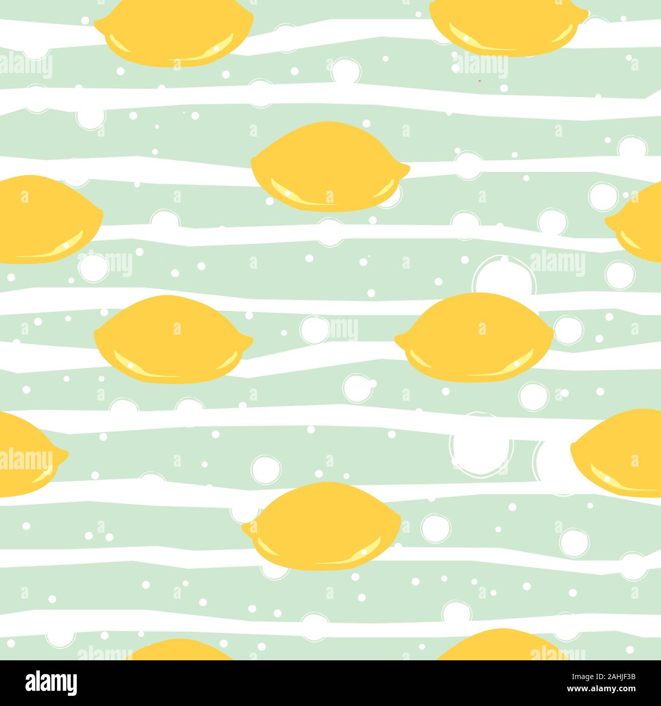 Semplice limone giallo Pattern. Modello senza giunture. Design piatto. Illustrazione Vettoriale Illustrazione Vettoriale