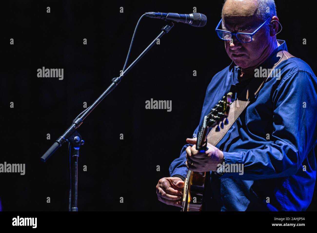 Verona, Italia. 22 Luglio, 2019. Mark Knopfler durante una serata con Mark Knopfler all'Arena di Verona in Verona, Italia, Luglio 22 2019 Credit: Indipendente Agenzia fotografica/Alamy Live News Foto Stock