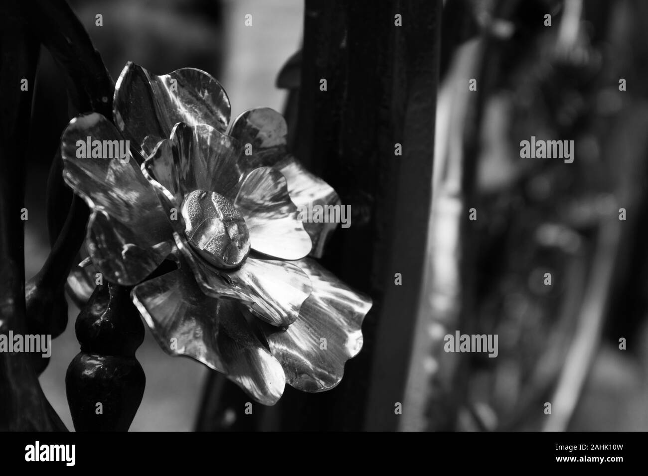 Alnwick castello e giardini Foto Stock