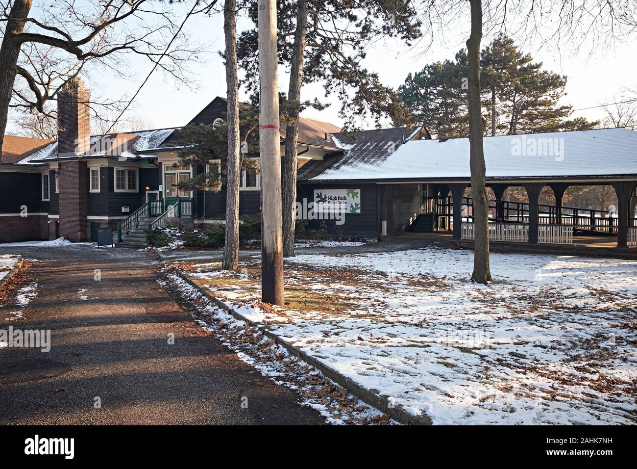 High Park in inverno Foto Stock