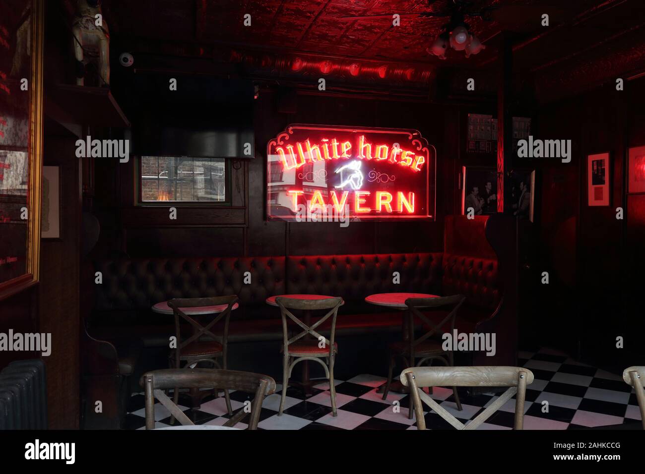 Taverna White Horse, 567 Hudson St, New York, NY Foto Stock