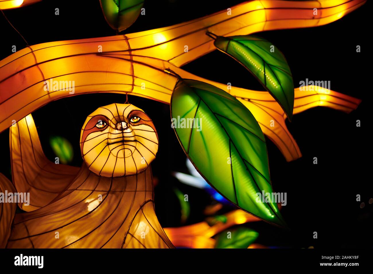 Atlanta Lanterna cinese Festival 2019 Foto Stock