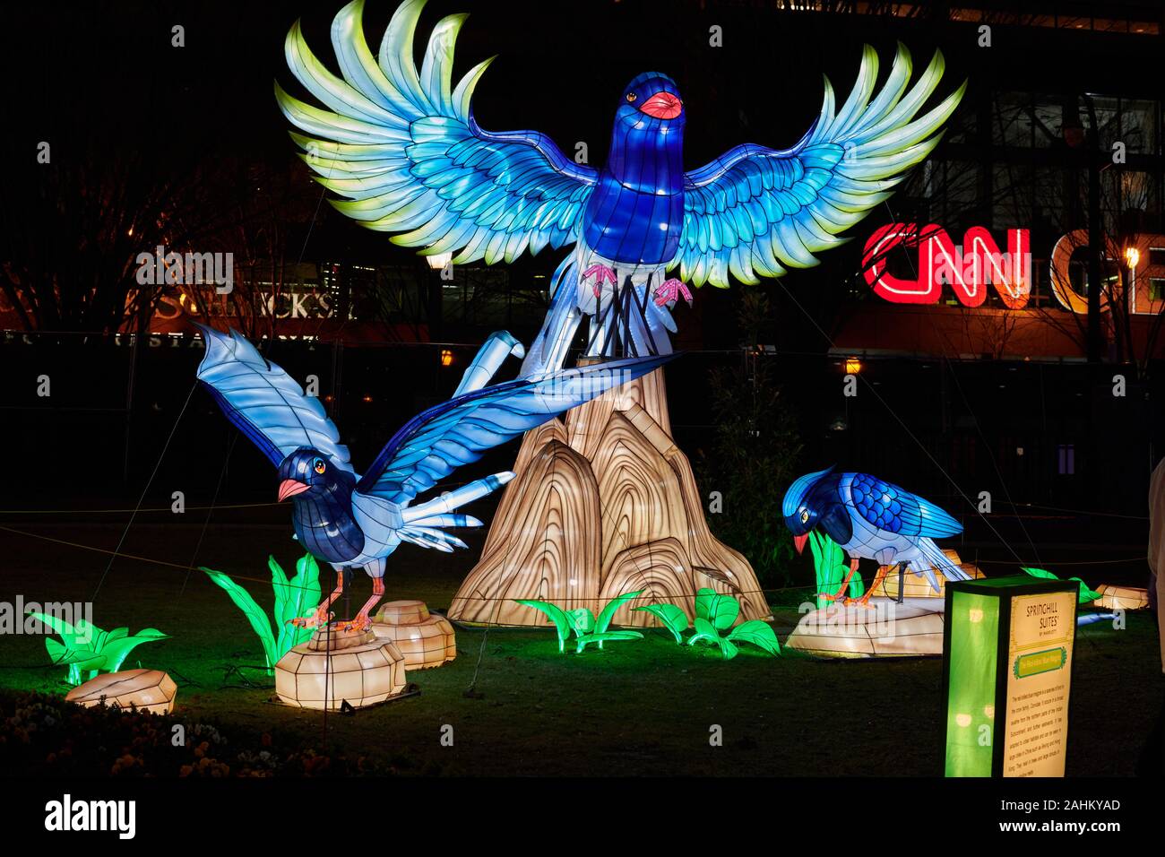 Atlanta Lanterna cinese Festival 2019 Foto Stock