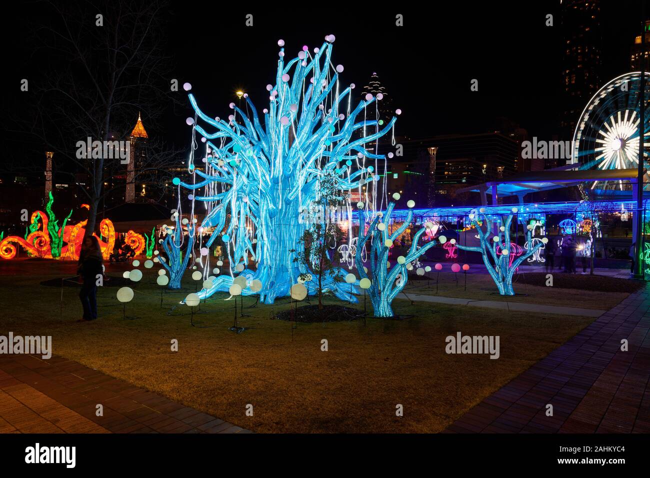 Atlanta Lanterna cinese Festival 2019 Foto Stock