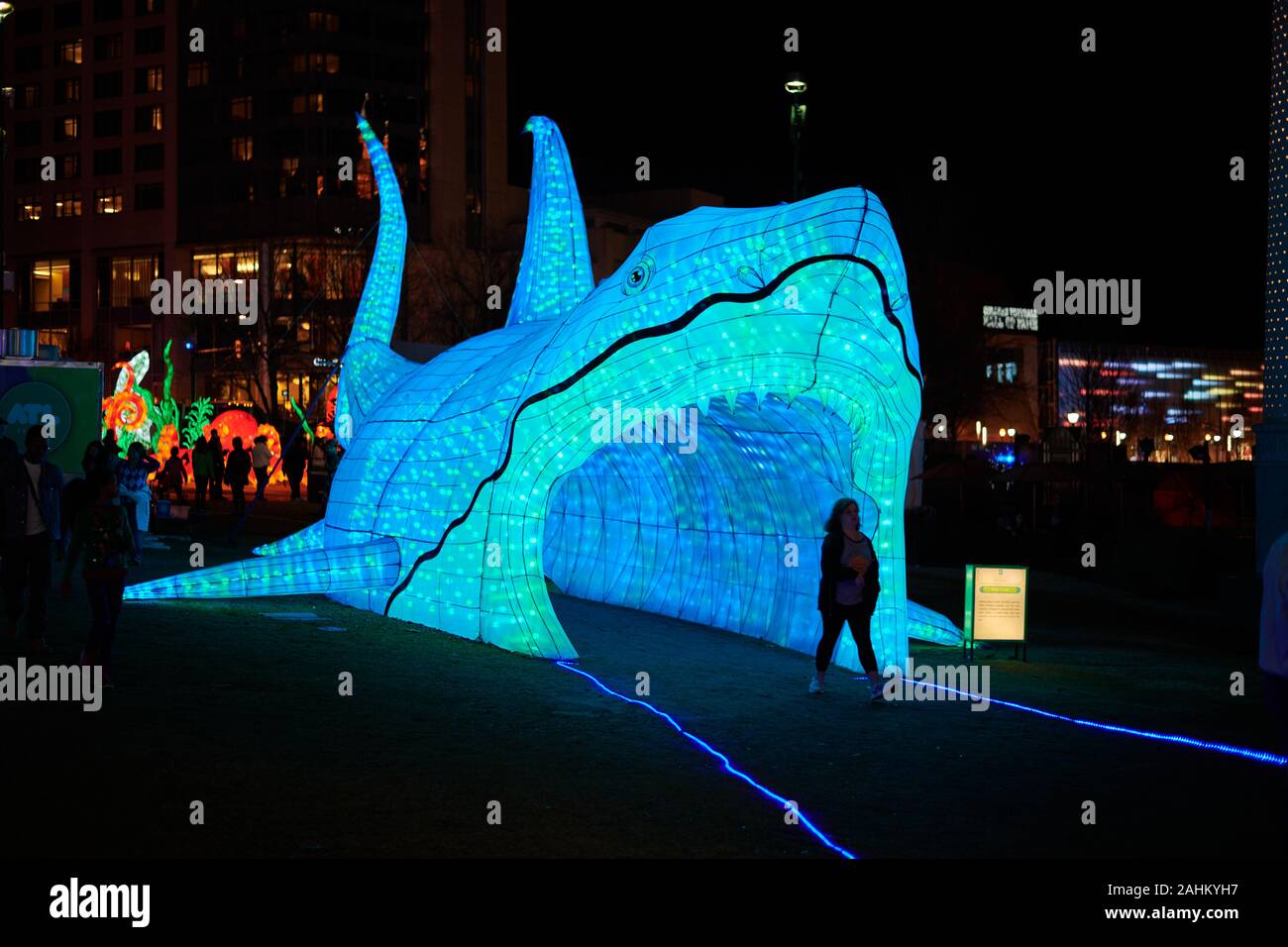 Atlanta Lanterna cinese Festival 2019 Foto Stock