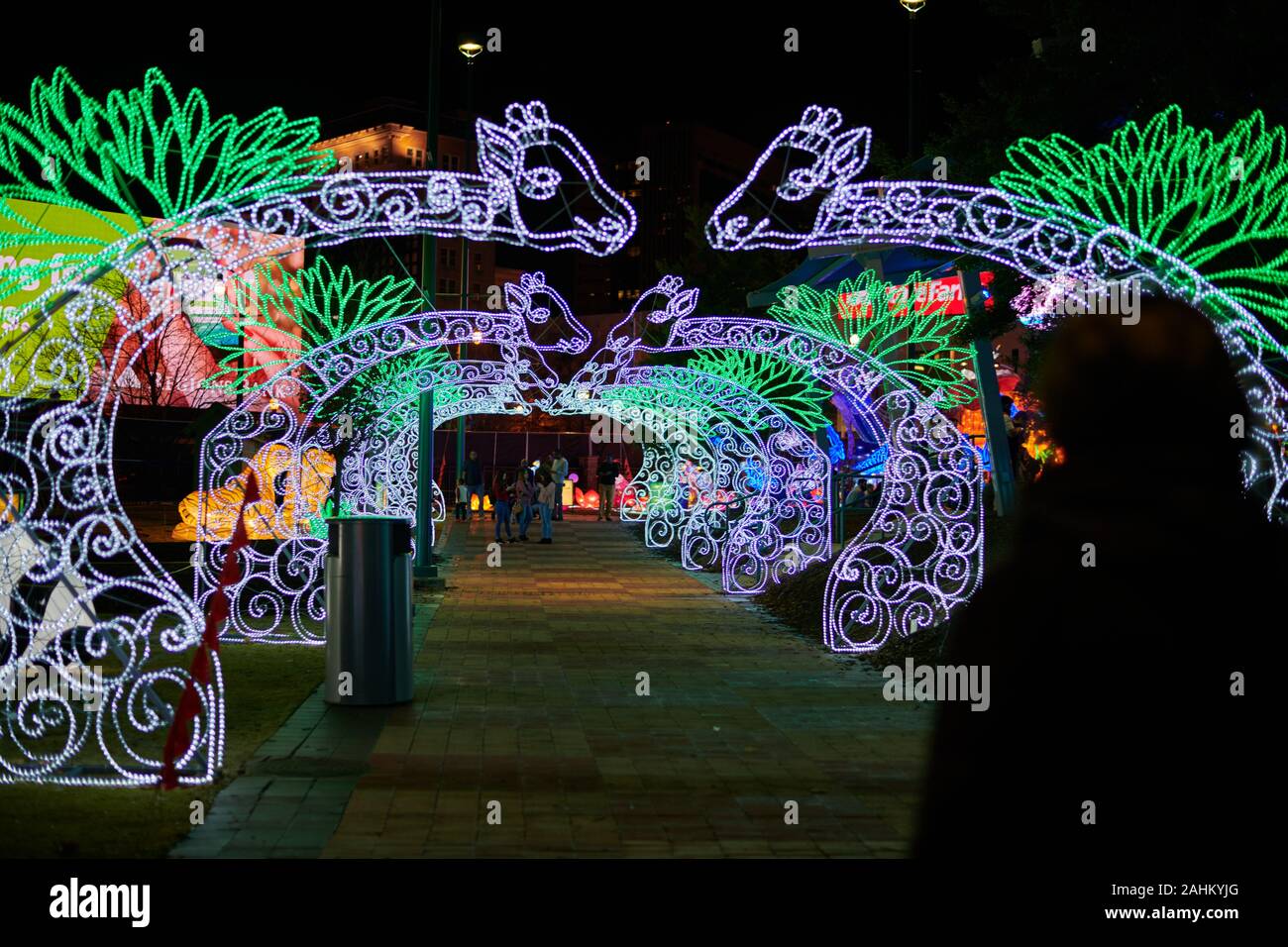 Atlanta Lanterna cinese Festival 2019 Foto Stock