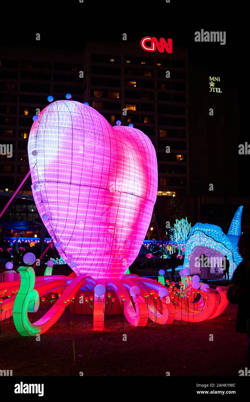 Atlanta Lanterna cinese Festival 2019 Foto Stock