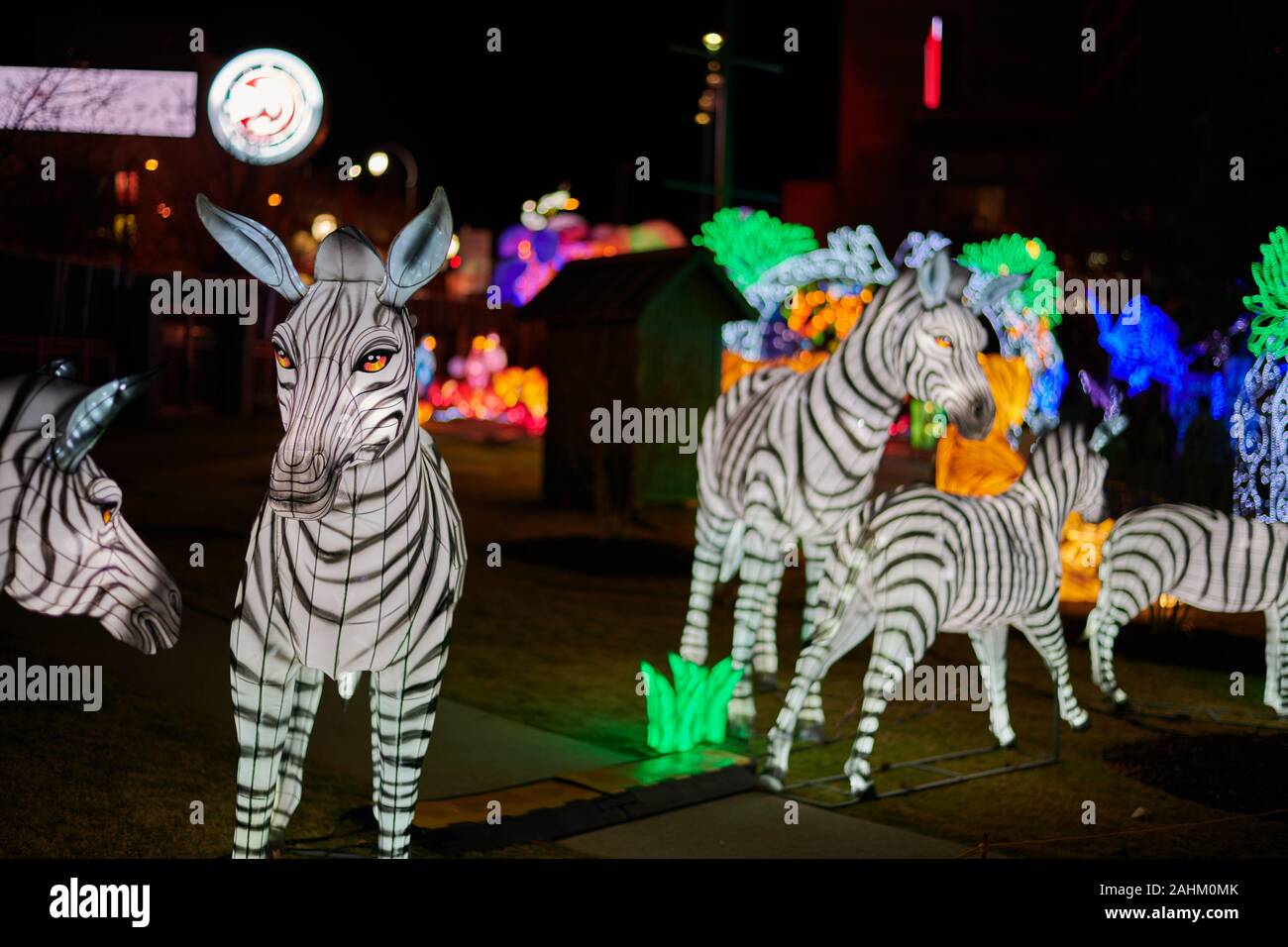 Atlanta Lanterna cinese Festival 2019 Foto Stock