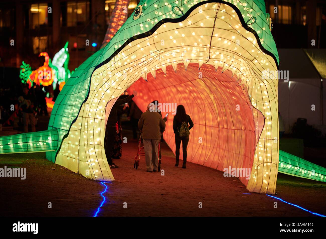 Atlanta Lanterna cinese Festival 2019 Foto Stock