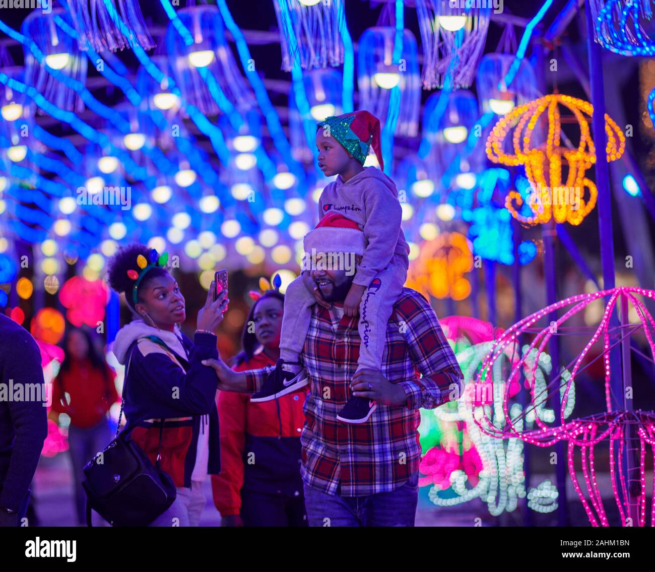 Atlanta Lanterna cinese Festival 2019 Foto Stock