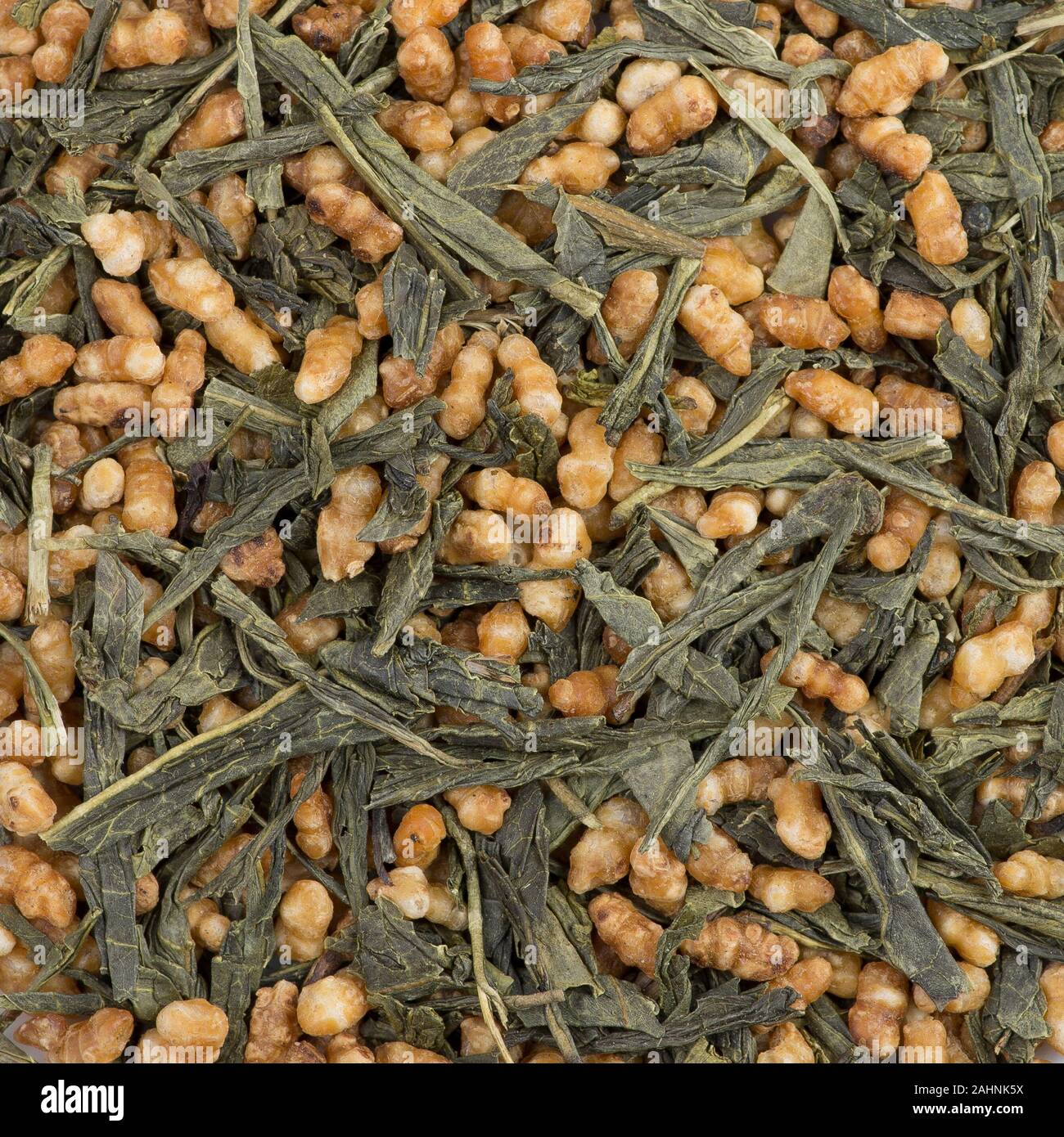 Genmaicha tè verde con riso Foto Stock