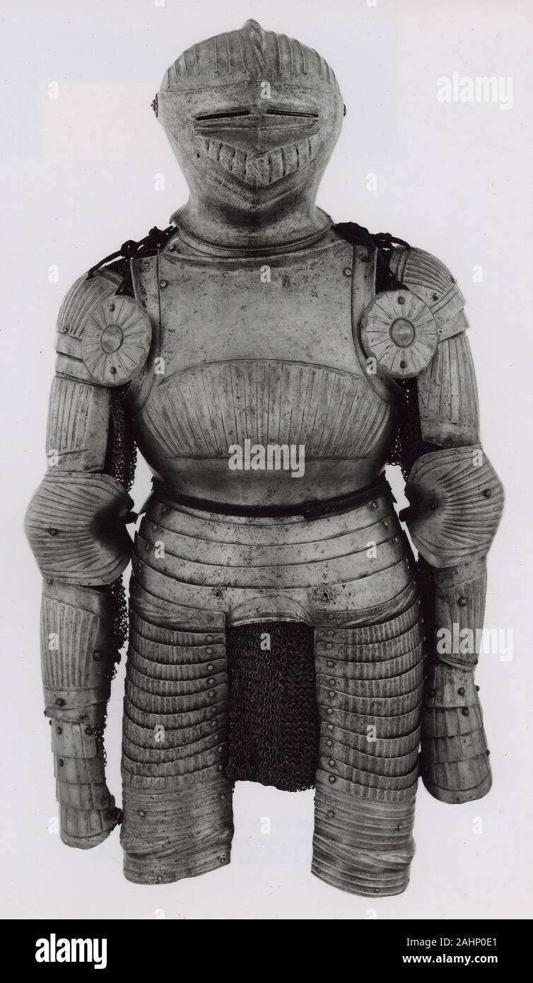 La fanteria Armor. 1500-1525. Colonia. Acciaio e pelle Foto Stock