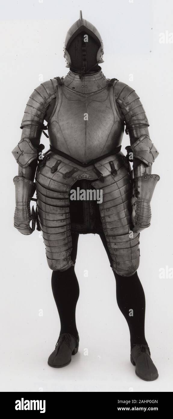 La fanteria Armor. 1575-1585. Germania. Acciaio e pelle Foto Stock