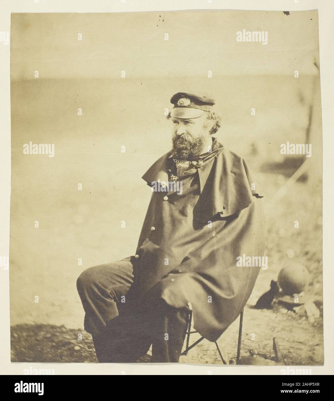 Roger Fenton. Archibald Gordon (1812-1886), Principal Medical Officer presso la Crimea; prese presso la Crimea. 1855. In Inghilterra. Thinly albumenized stampare Foto Stock