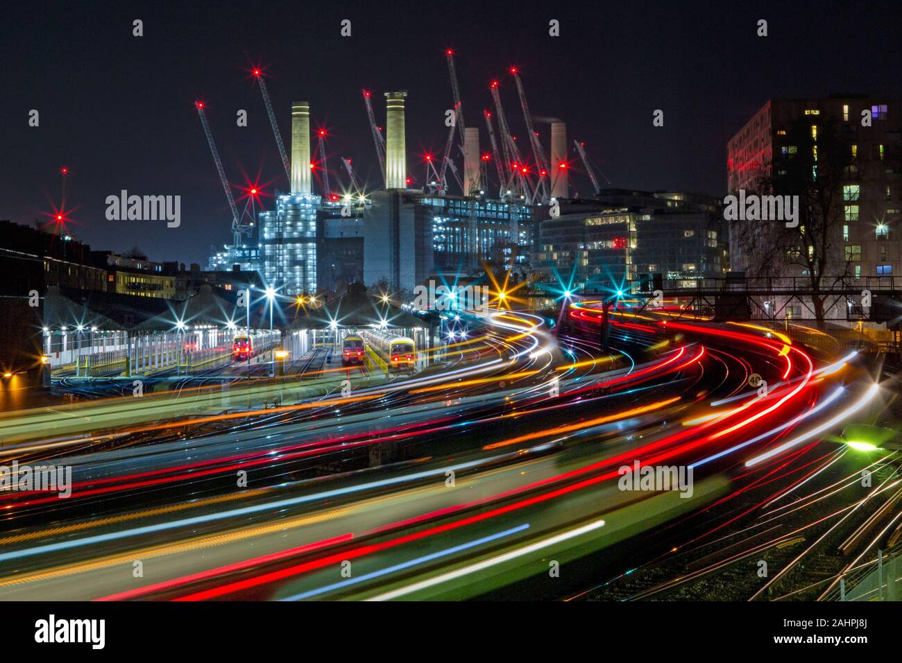 Londra Battersea Power Station Foto Stock