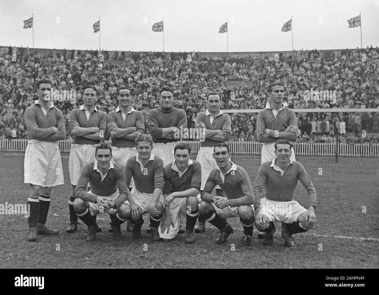 Chelsea team data 9 novembre 1947 Foto Stock