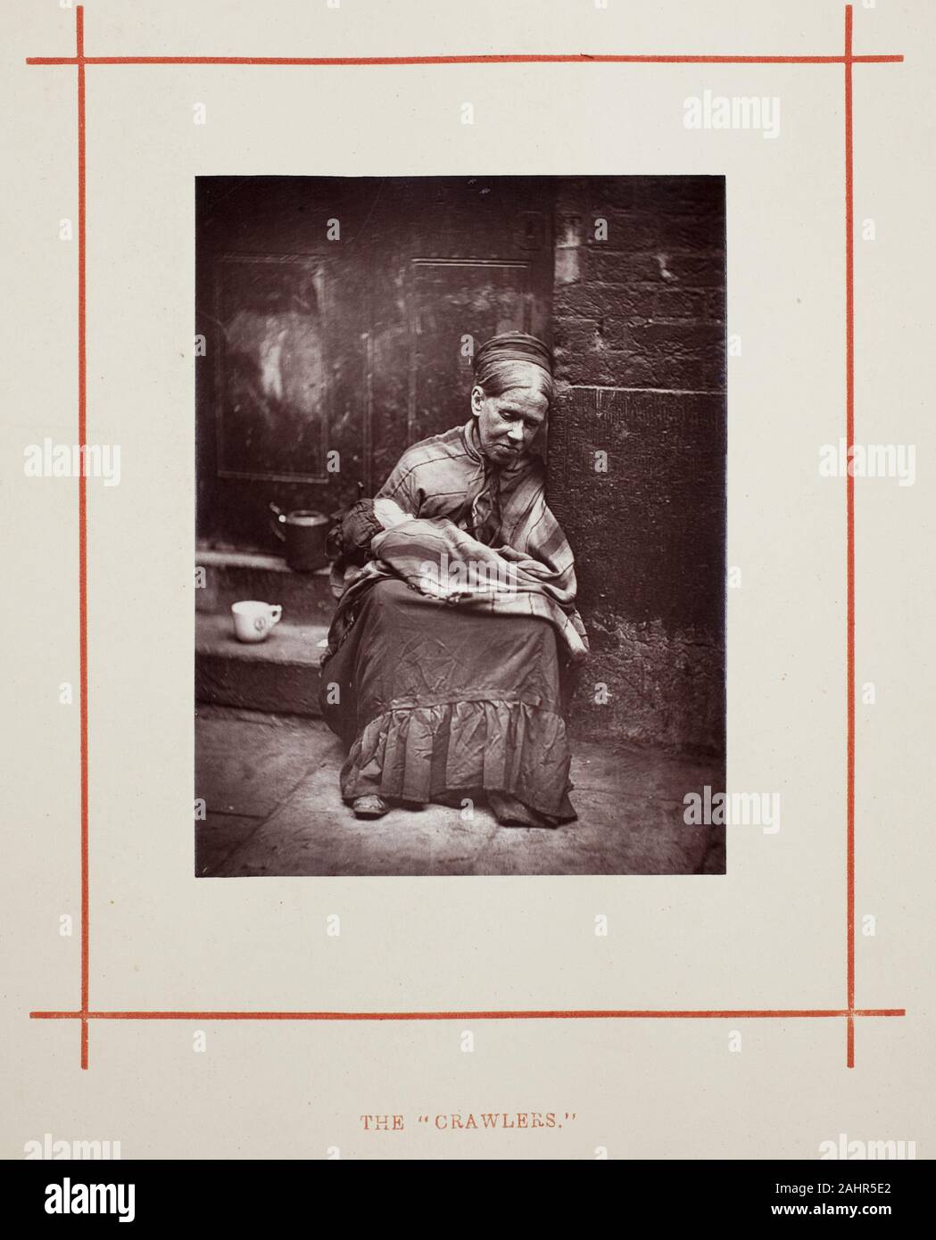John Thomson. Il crawler. 1877. La Scozia. Woodburytype, dall'album vita di strada a Londra Foto Stock